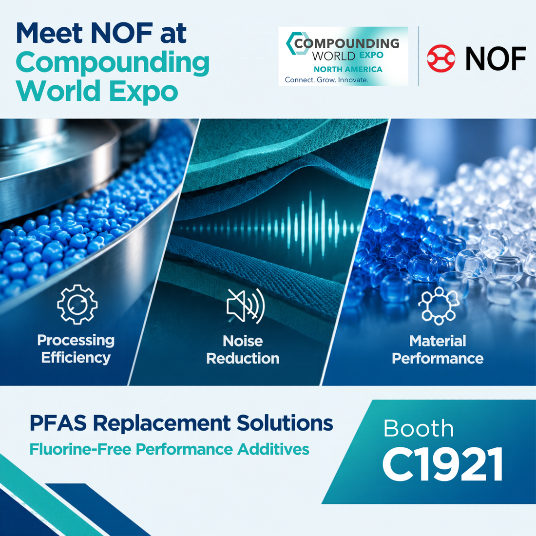 NOF America to Exhibit at Compounding World Expo 2026