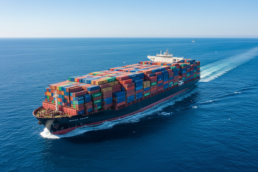 コンテナ船の写真